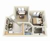 One Bedroom Apartment with a walk in closet one bedroom apartment with a walk in closet in salt lake city, UT